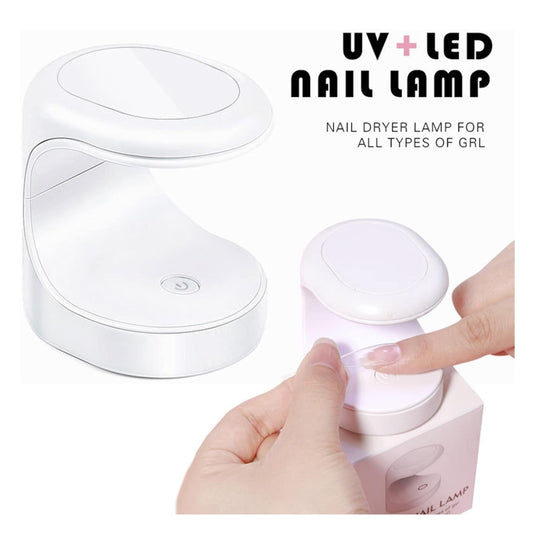 Mini lámpara LED UV para uñas