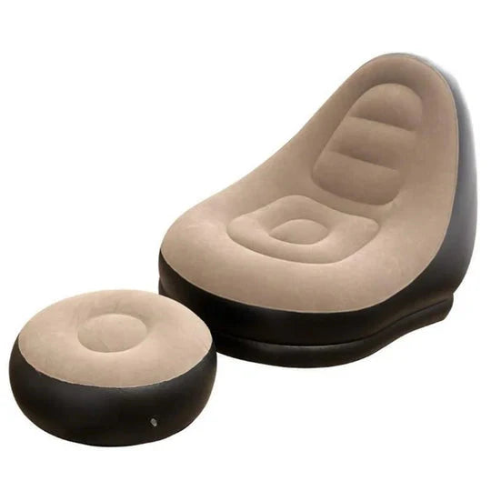 Silla Sofá Inflable Reposapiés Sillón